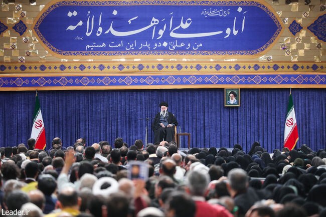 دیدار خانواده‌های شهیدان جنگ 12 روزه (شهدای اقتدار)