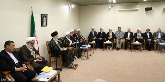 Ayatollah Khamenei meets with Iran’s Judiciary head and officials