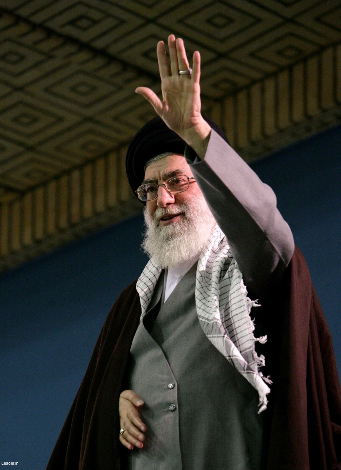 Khamenei | Blue flower wallpaper, Islamic images, Contemporary history