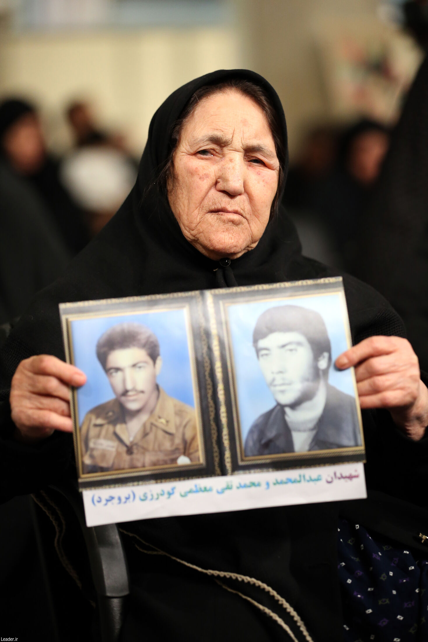 مادر شهید عبدالمحمد و محمد تقی معظمی گودرزی- بروجرد