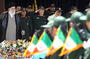 Ali Məqamlı Rəhbər İmam Hüseyn (ə) adına Hərbi Akademiyanın məzunlarının buraxılış mərasimində iştirak etdi