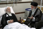 La visite de l’Imam Khamenei à l’Ayatollah Makârème Shirâzi