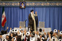 The Leader’s meeting with a group of seminary schools students The Leader’s meeting with a group of seminary schools students