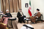 Sheikh Tamim bin Hamad Al Thani the Emir of Qatar meets with the Leader Sheikh Tamim bin Hamad Al Thani the Emir of Qatar meets with the Leader