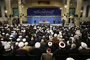 Participants in a Tehran conference against Takfirism meet with the Leader Ayatollah Khamenei