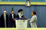 رہبر معظم انقلاب اسلامی نے نویں پارلیمانی انتخابات کے دوسرے مرحلے میں شرکت کی