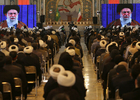 İslam İnkılabı Lideri Ayetullah Hamanei'nin Kum halkı ile video konferans yöntemi ile görüşmesi