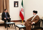 The Supreme Leader of the Islamic revolution in the meeting with the Iraqi President and his accompanying delegation